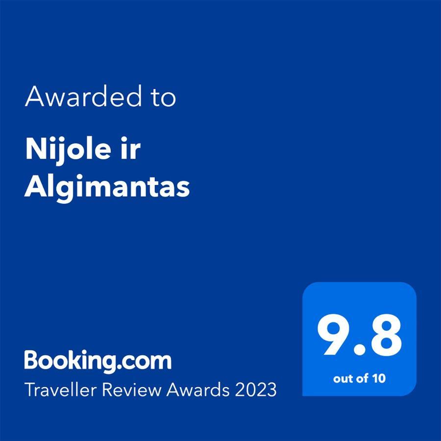 Nijole Ir Algimantas Leilighet Anykščiai Eksteriør bilde